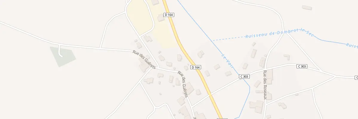 Plan du 281 Rte de Contrexéville à Dombrot-le-Sec