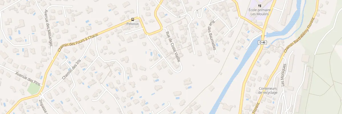 Plan du 56 Rue Sainte Roseline à Toulon