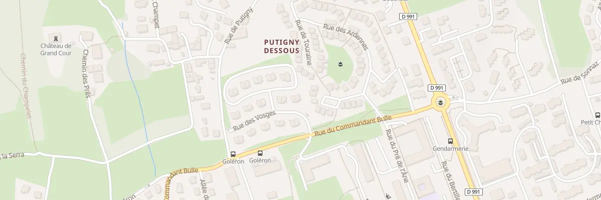 Plan du 132 Rue du Limousin à Chambéry
