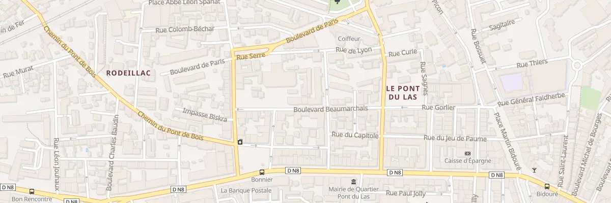 Plan du 11A Bd Beaumarchais à Toulon