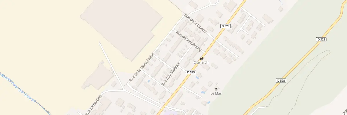 Plan du 34 Rue Guy Mocquet à Froges