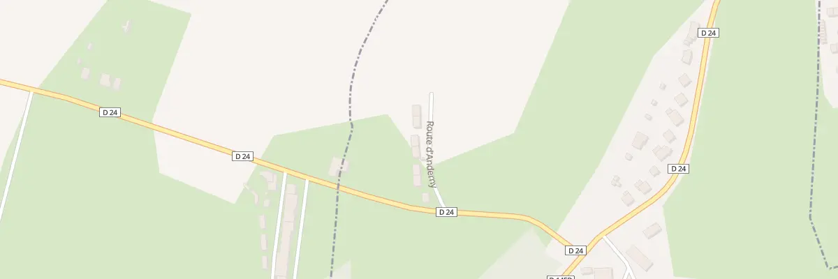 Plan du 9 Rte d’Anderny à Tucquegnieux