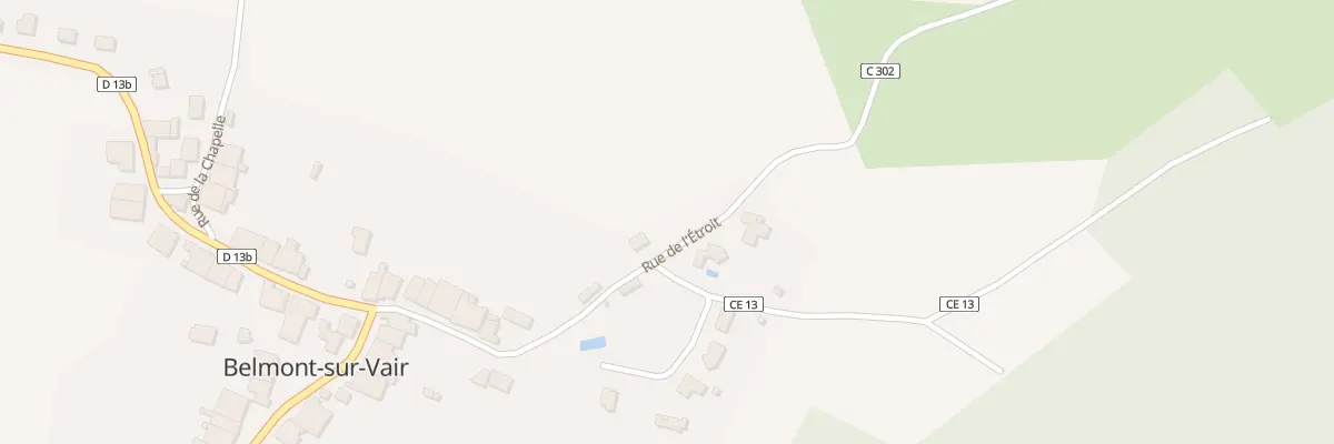 Plan du 221 Rue de l’Etroit à Belmont-sur-Vair