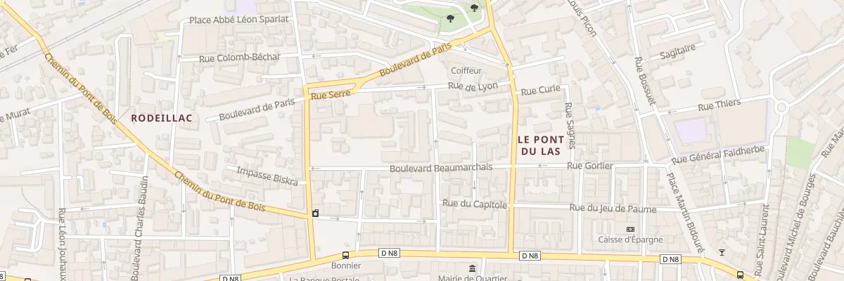 Plan du 163 Rue Moreau à Toulon