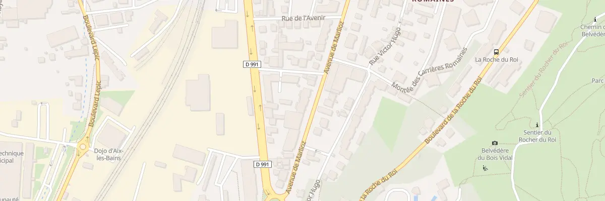 Plan du 48B Av de Marlioz à Aix-les-Bains