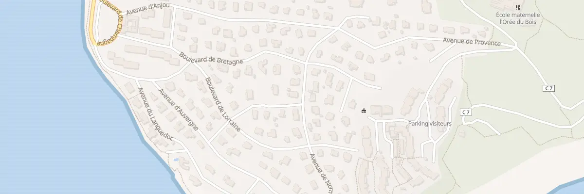 Plan du 13 Bd de Gascogne à Saint-Mandrier-sur-Mer