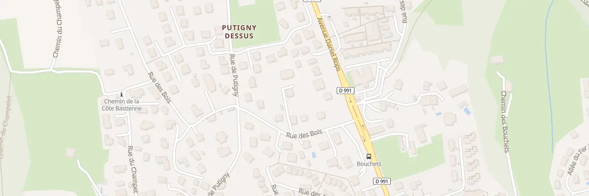 Plan du 112 Rue des Bois à Chambéry