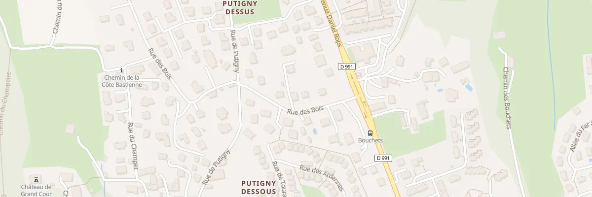 Plan du 106 Rue des Bois à Chambéry
