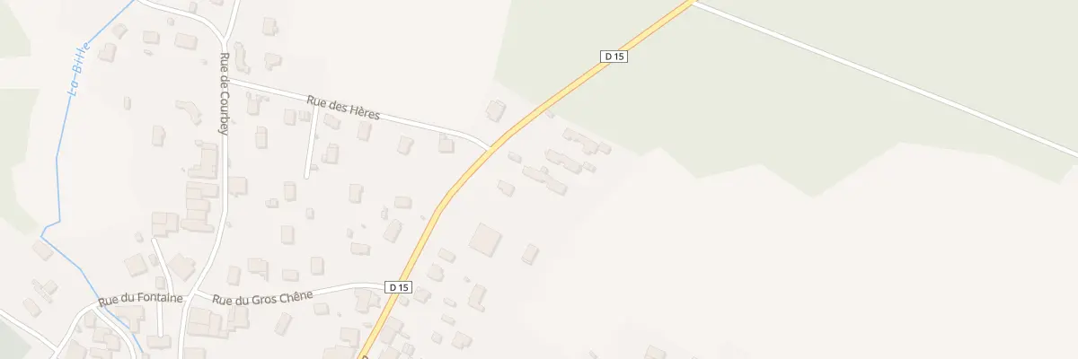 Plan du 36 Rue du Chanois à Chambornay-lès-Pin