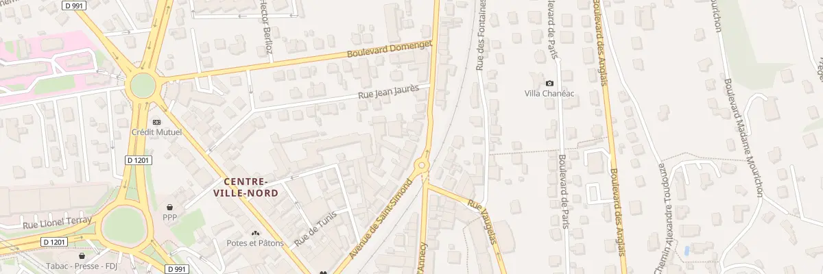 Plan du 37 Av de Saint Simond à Aix-les-Bains