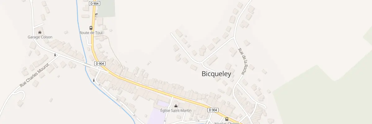 Plan du 135 Rue du Haut des Monts à Bicqueley
