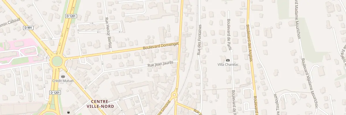 Plan du 49 Av de St Simond à Aix-les-Bains