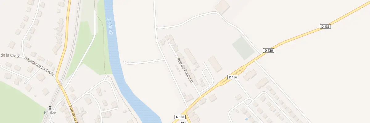 Plan du 14 Rue du Fouland à Hatrize