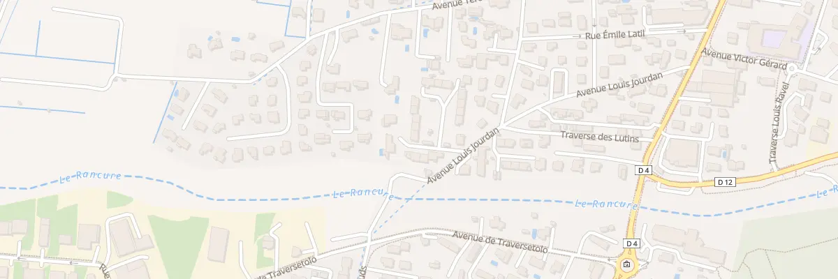 Plan du 39 Av Louis Jourdan à Oraison