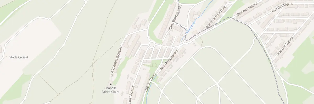 Plan du 18 Cite du Stand à Thil