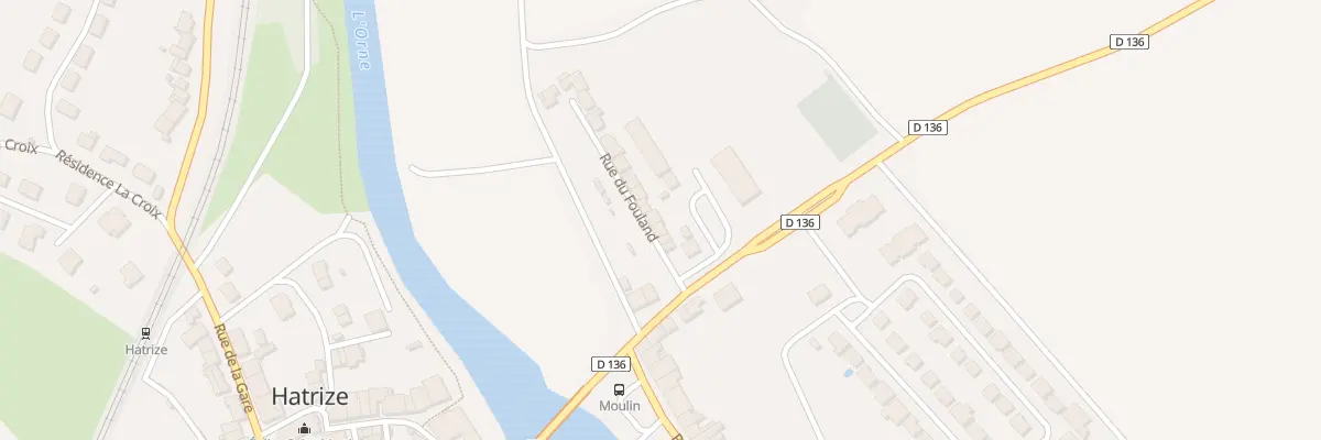 Plan du 6 Rue du Fouland à Hatrize