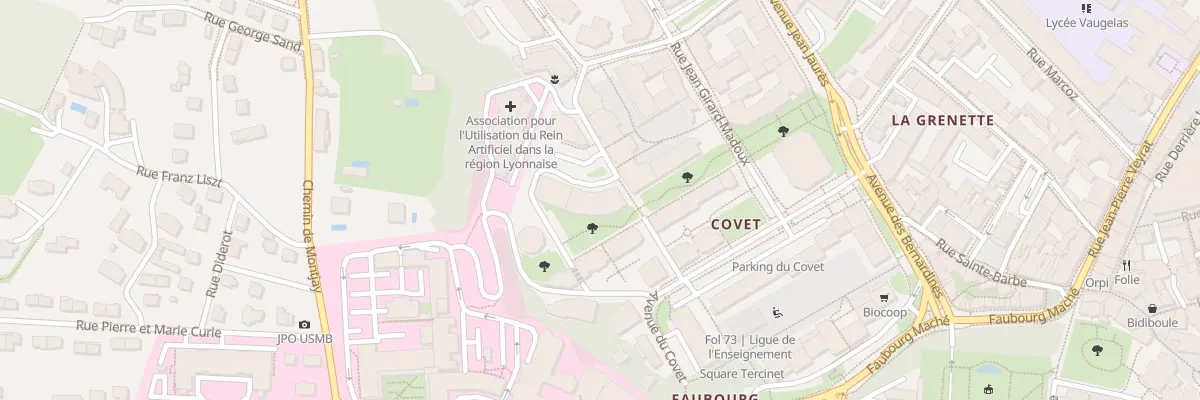 Plan du 15 Rue du Père Roger Guichardan à Chambéry
