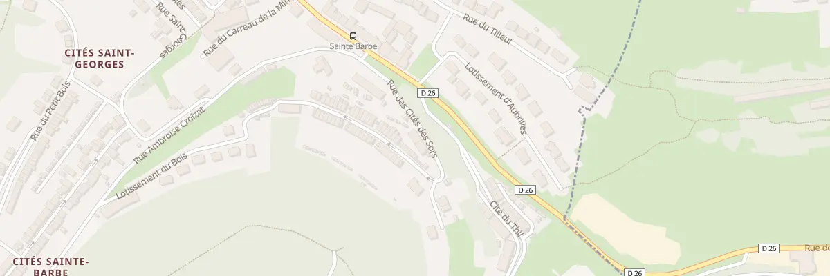 Plan du 37 Rue des Cités des Sors à Thil
