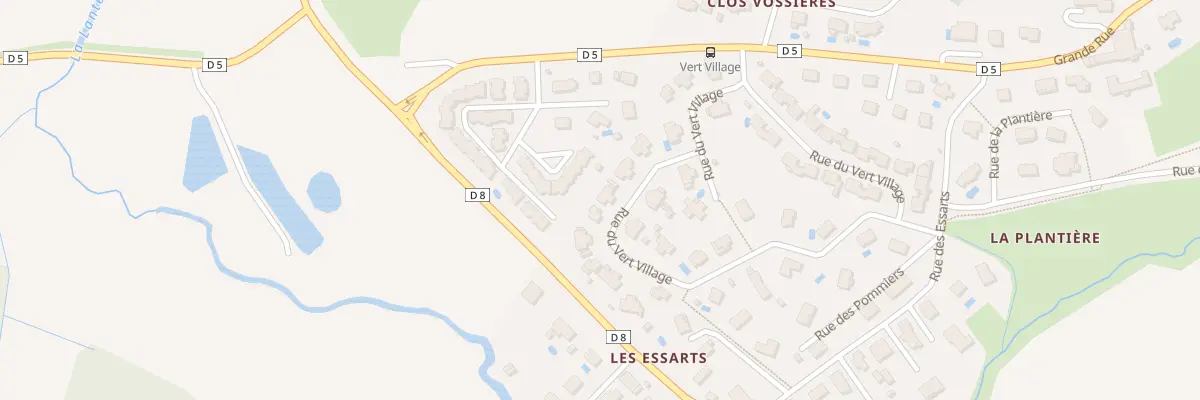 Plan du 40 Rue du Vert Village à Pelousey
