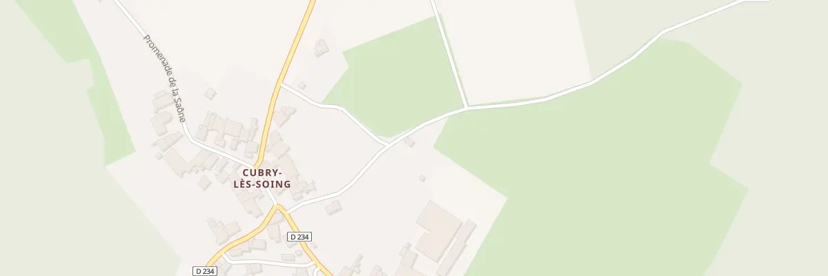Plan du 4 Rue des Vergers A Cubry à Soing-Cubry-Charentenay