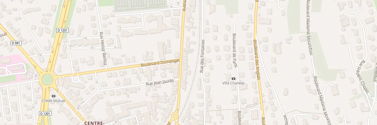 Plan du 18 Av de St Simond à Aix-les-Bains