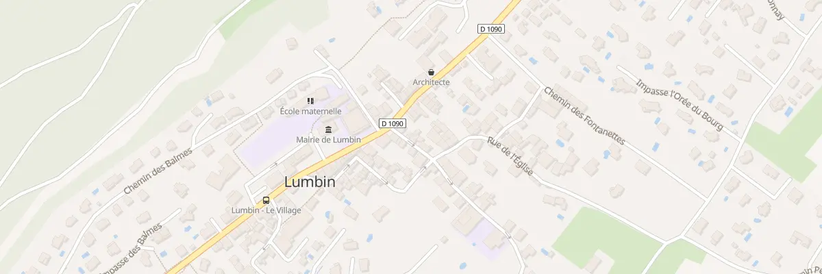Plan du 25 Rue Grand Dufay à Lumbin