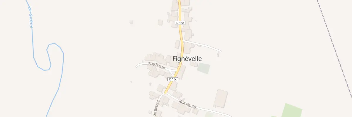 Plan du 10 Rue Basse à Fignévelle