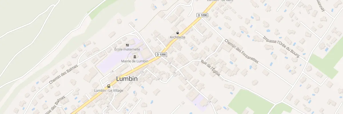 Plan du 17 Rue Grand Dufay à Lumbin