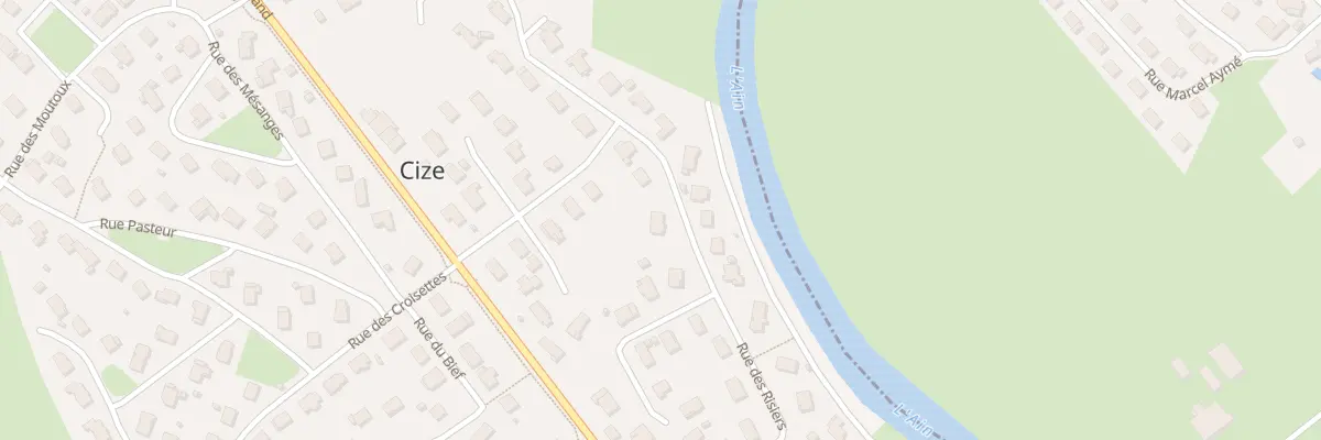 Plan du 15 Rue des Risiers à Cize