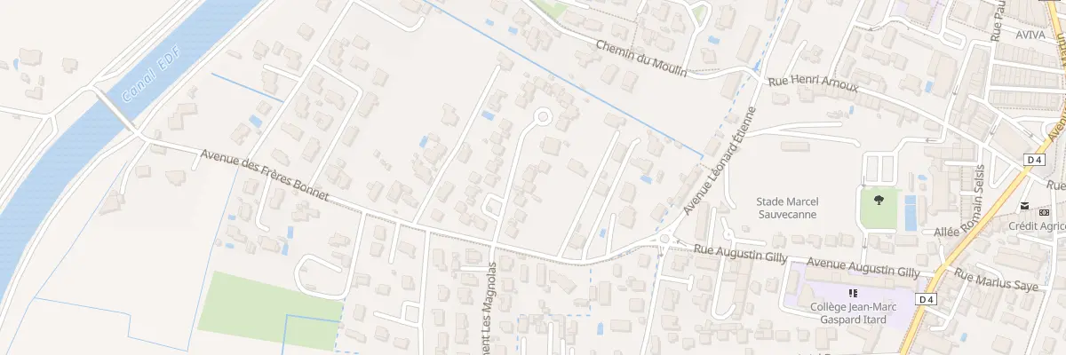 Plan du 7228 Av des Frères Bonnet à Oraison