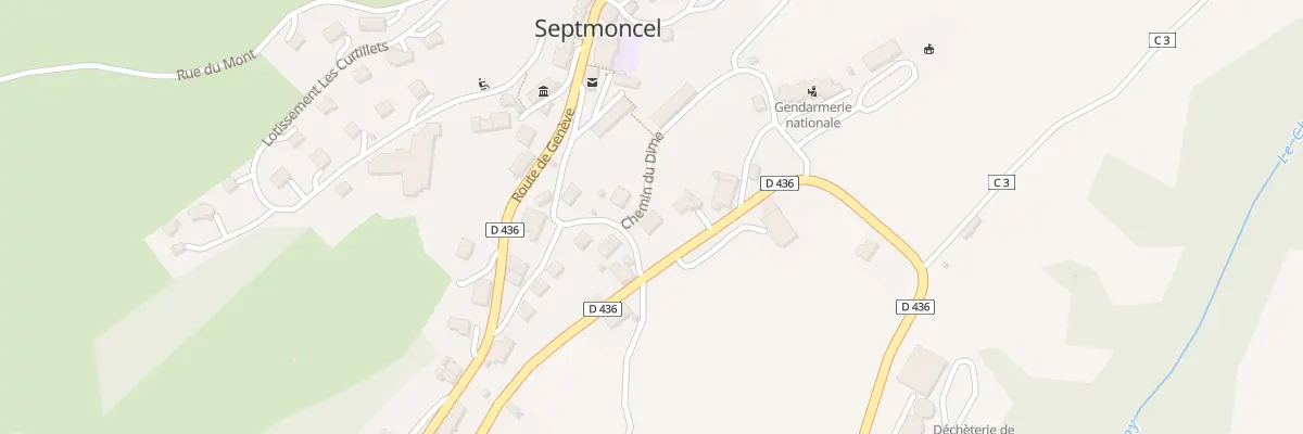 Plan du 1 Rue du Bas du Village à Septmoncel les Molunes
