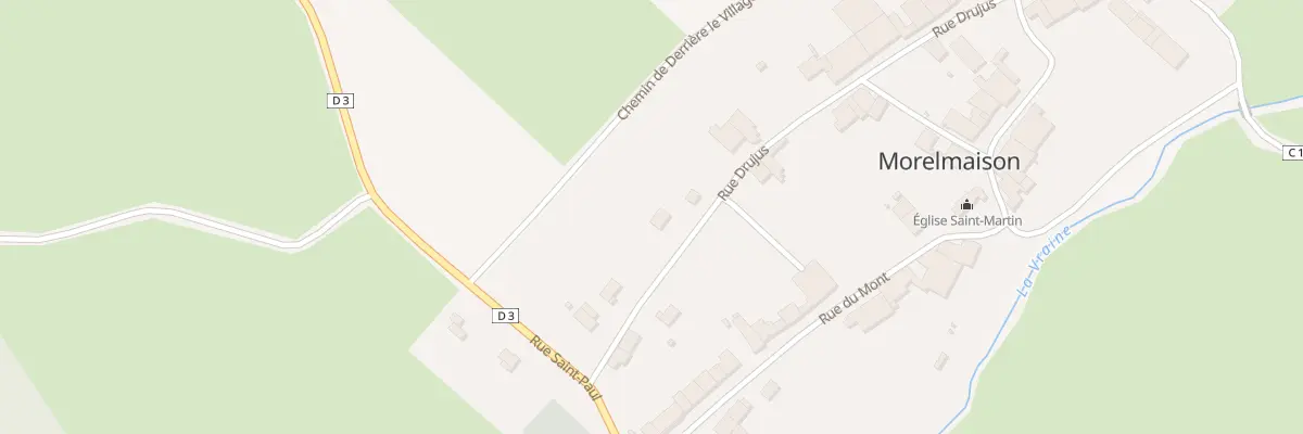 Plan du 119 Rue Drujus à Morelmaison