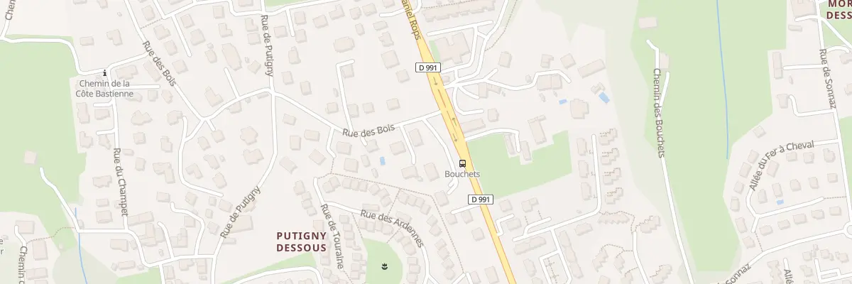 Plan du 35 Rue des Bois à Chambéry