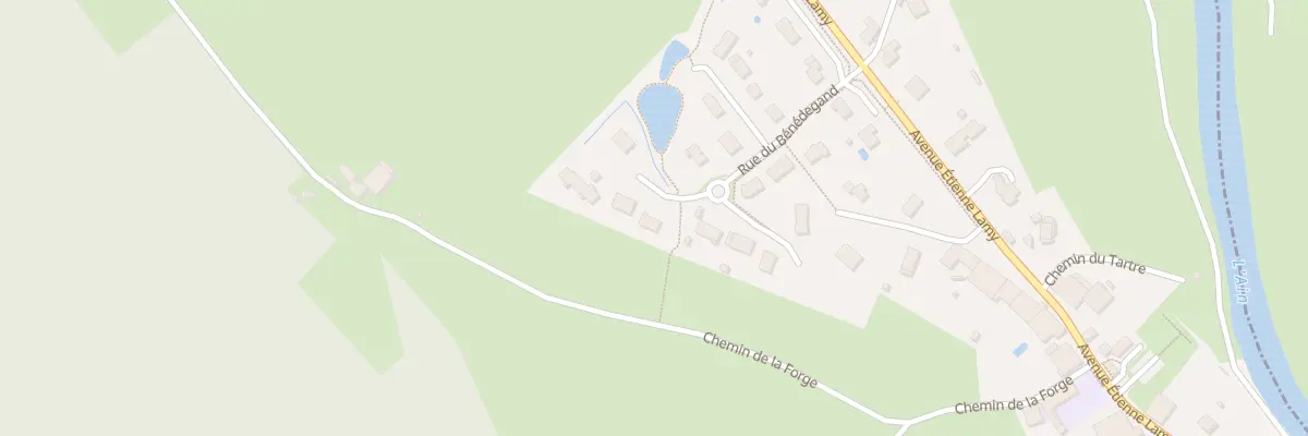 Plan du 7 Rue du Benedegand à Cize