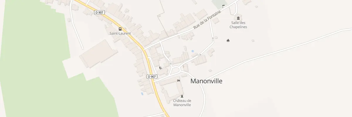 Plan du 1 Pl de Lorraine à Manonville