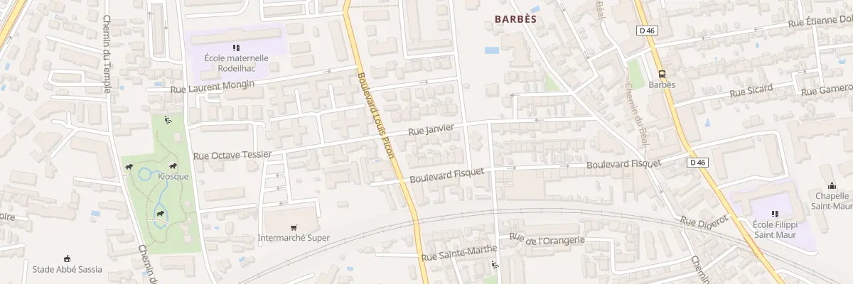 Plan du 32 Rue Janvier à Toulon