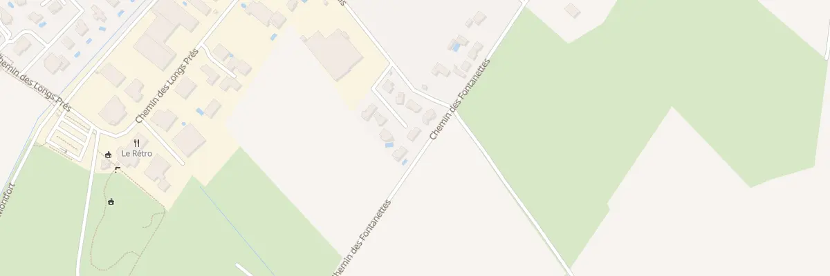 Plan du 81 Che du Marais à Lumbin