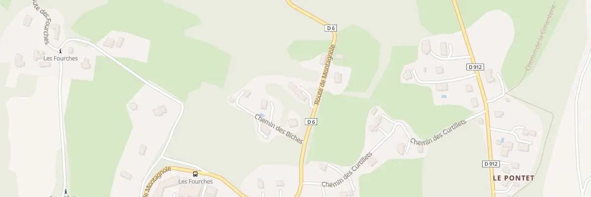 Plan du 330 Rte de Montagnole à Montagnole