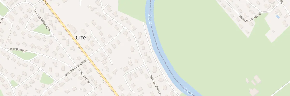 Plan du 16 Rue des Risiers à Cize