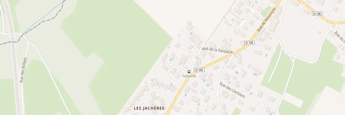 Plan du 73 Rue de Besancon à Montferrand-le-Château