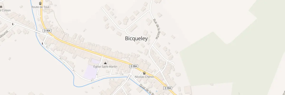 Plan du 159 Rue de la Roche à Bicqueley