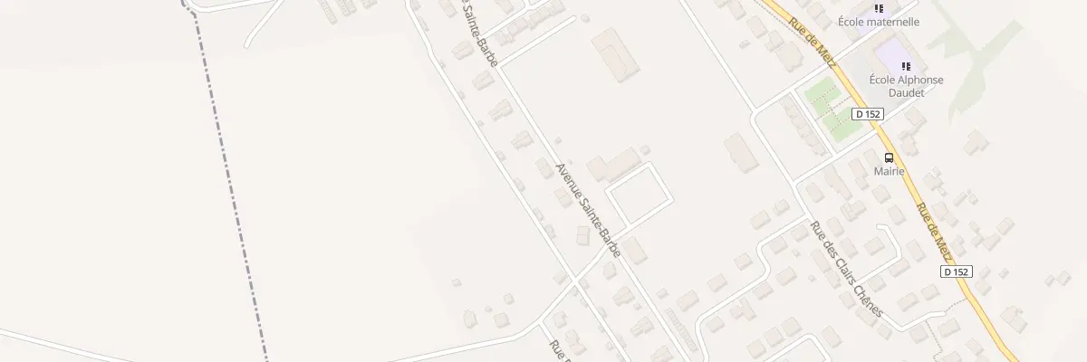 Plan du 10 Av Sainte Barbe à Giraumont