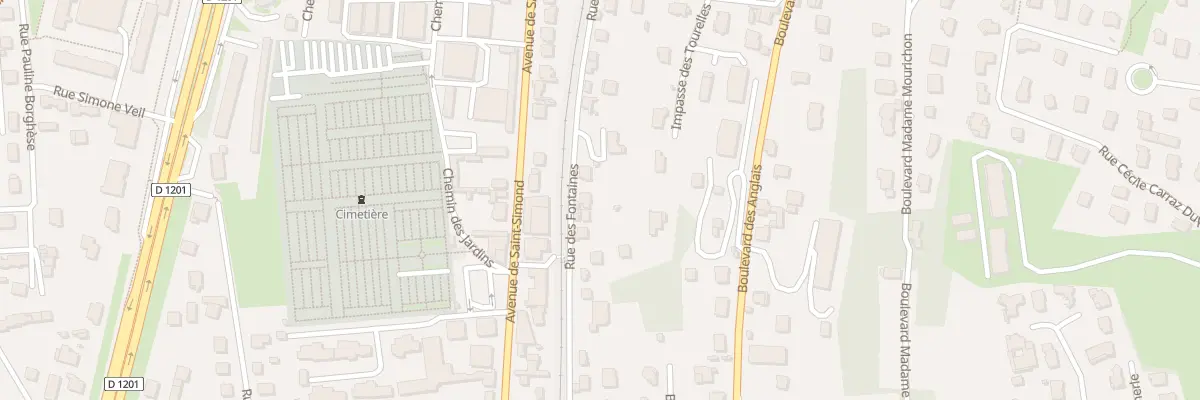 Plan du 54 Rue des Fontaines à Aix-les-Bains