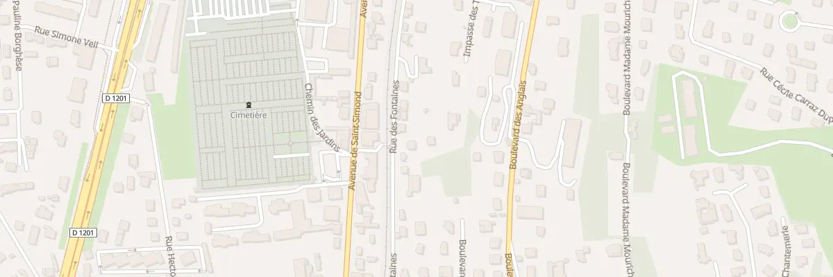 Plan du 46 Rue des Fontaines à Aix-les-Bains