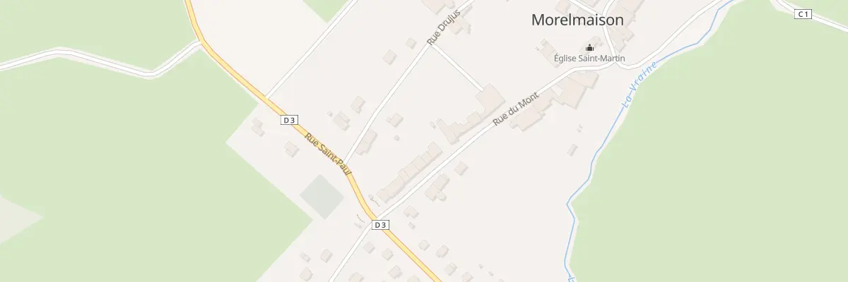 Plan du 95 Rue du Mont à Morelmaison
