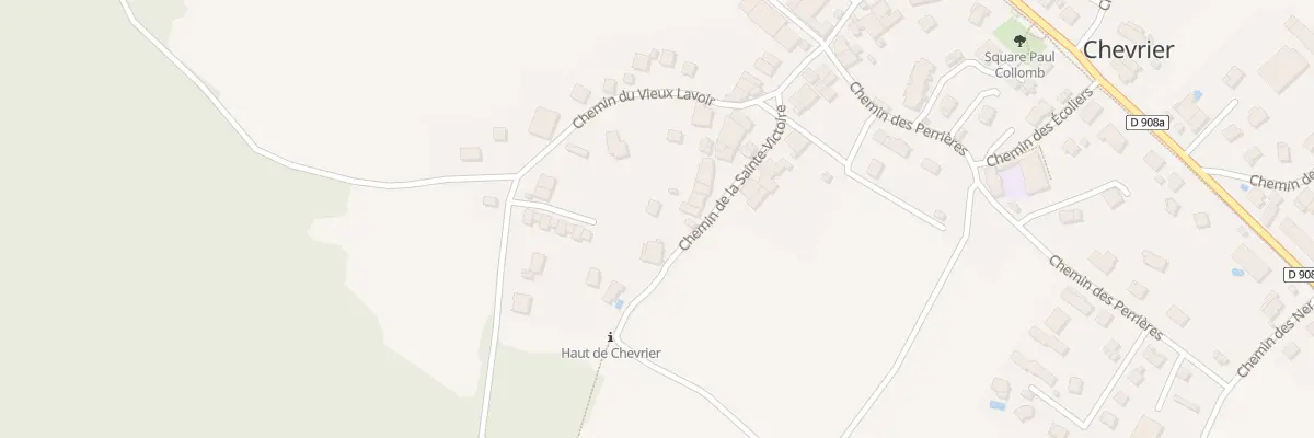 Plan du 306 Che de Sainte-Victoire à Chevrier