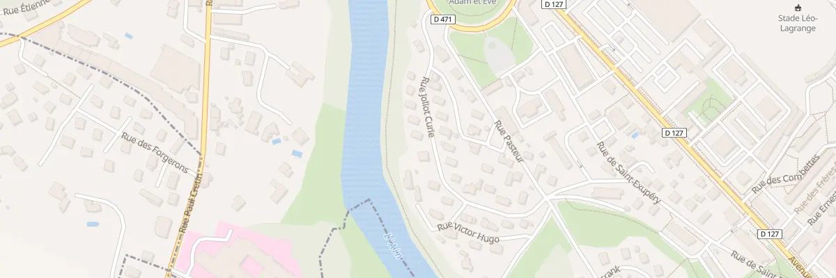 Plan du 14 Rue Joliot Curie à Champagnole