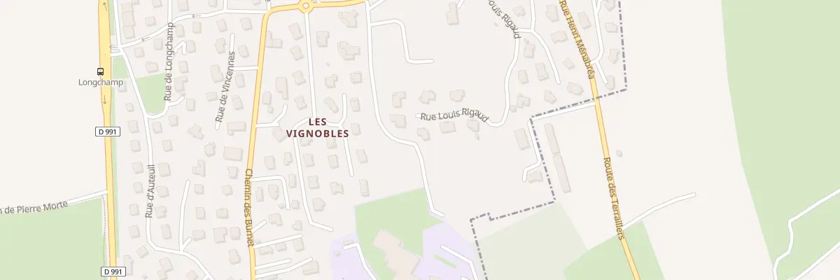 Plan du 335 Rue Louis Rigaud à Aix-les-Bains