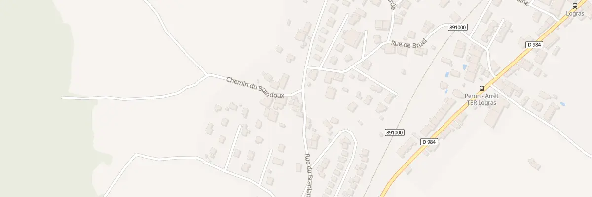 Plan du 367 Rue du Branlant à Péron