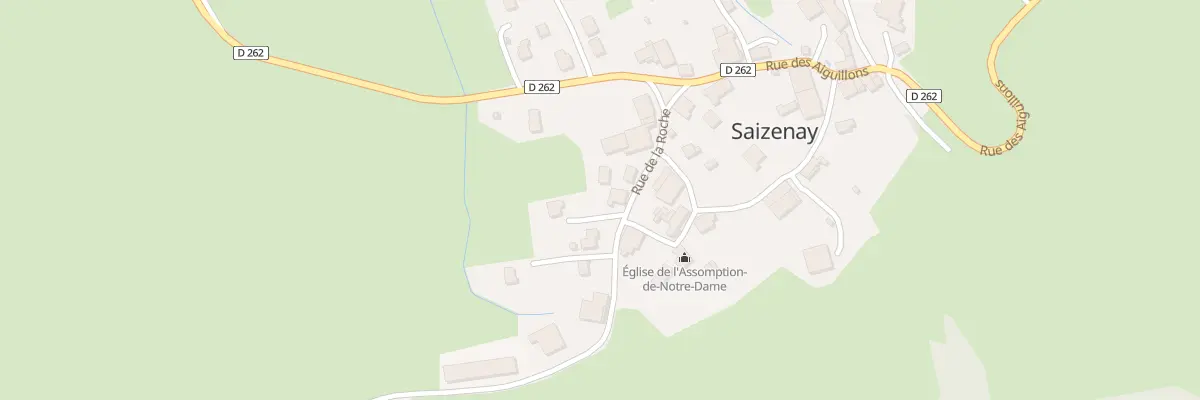 Plan du 157 Rue de la Roche à Saizenay